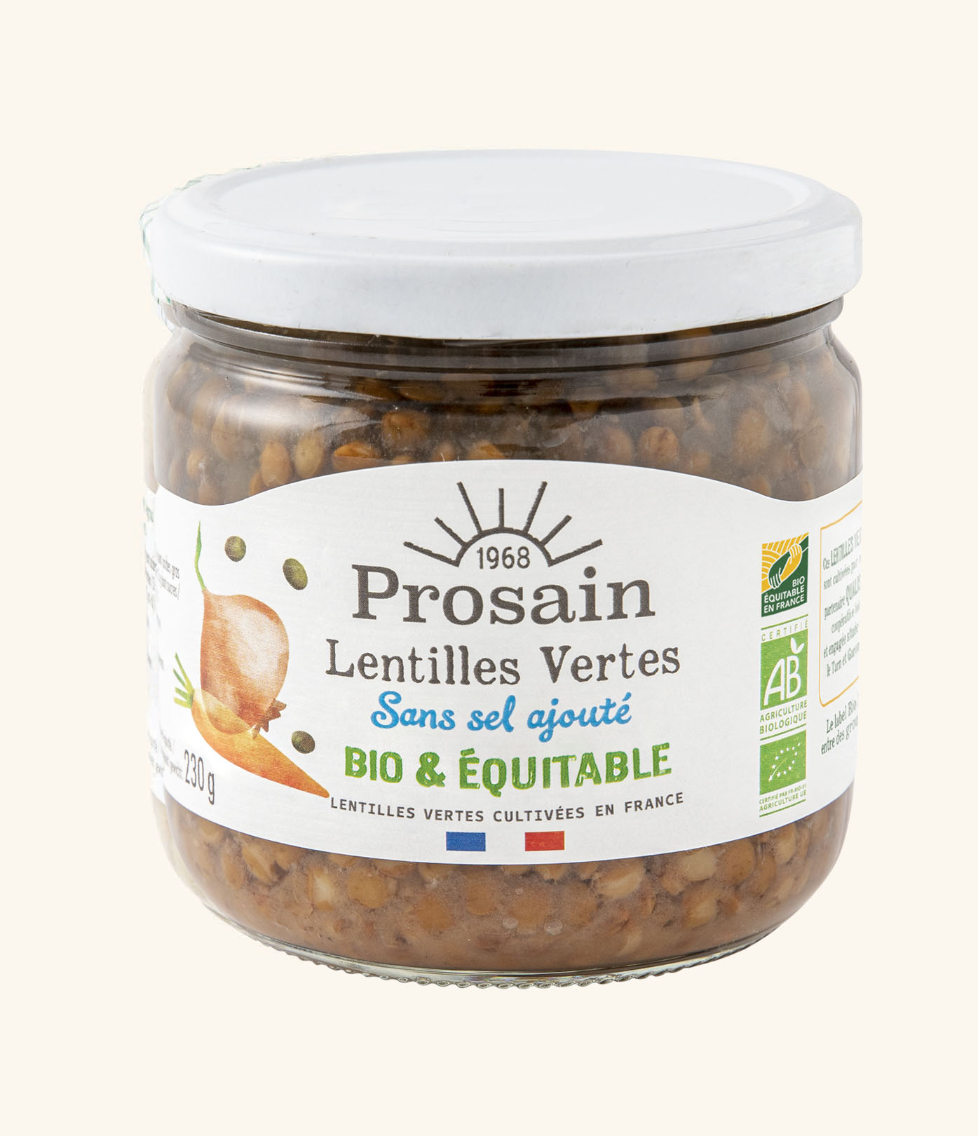 Lentilles Vertes Bio Sans Sel Ajouté