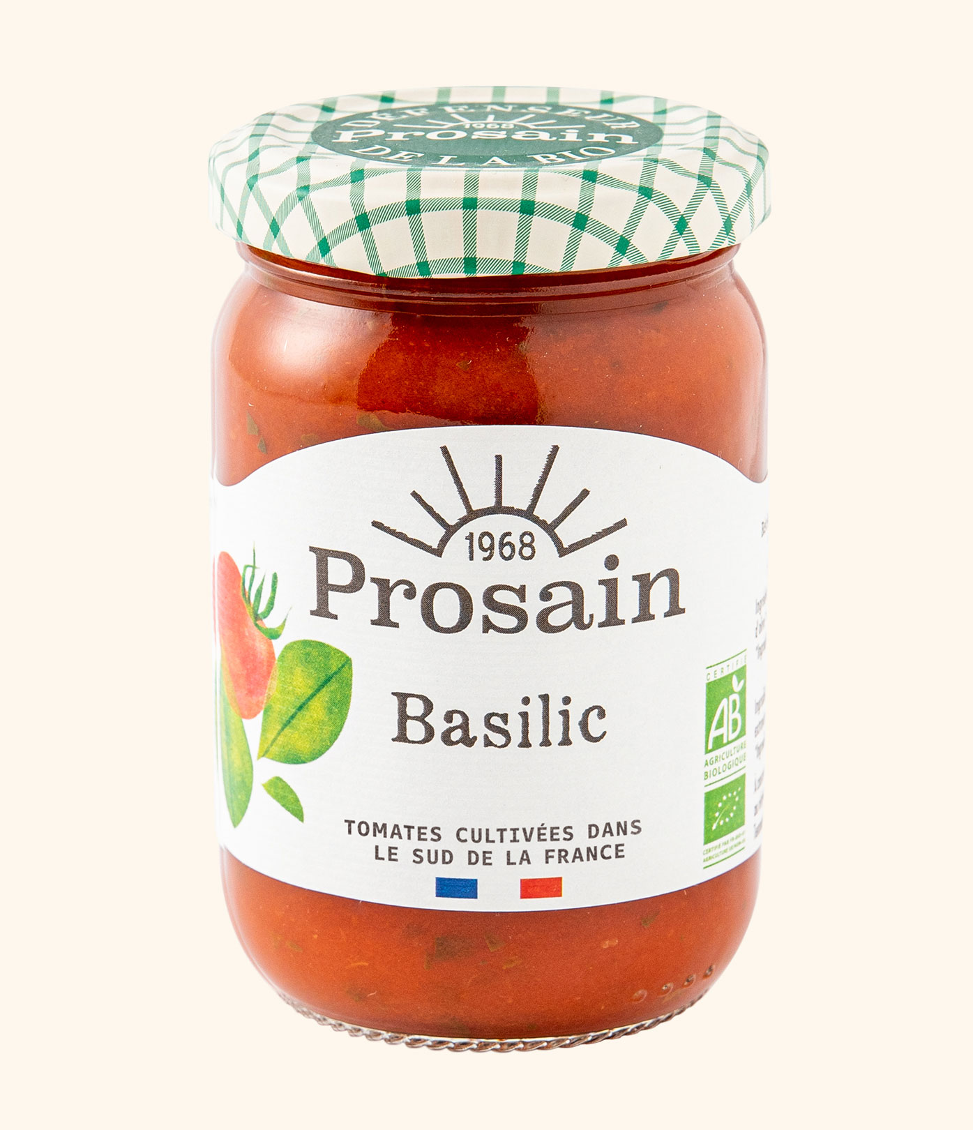 Sauce Tomate Basilic Bio