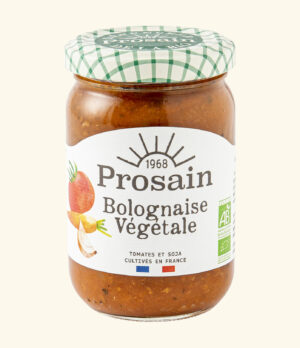 Sauces Tomates Bolognaise Végétale