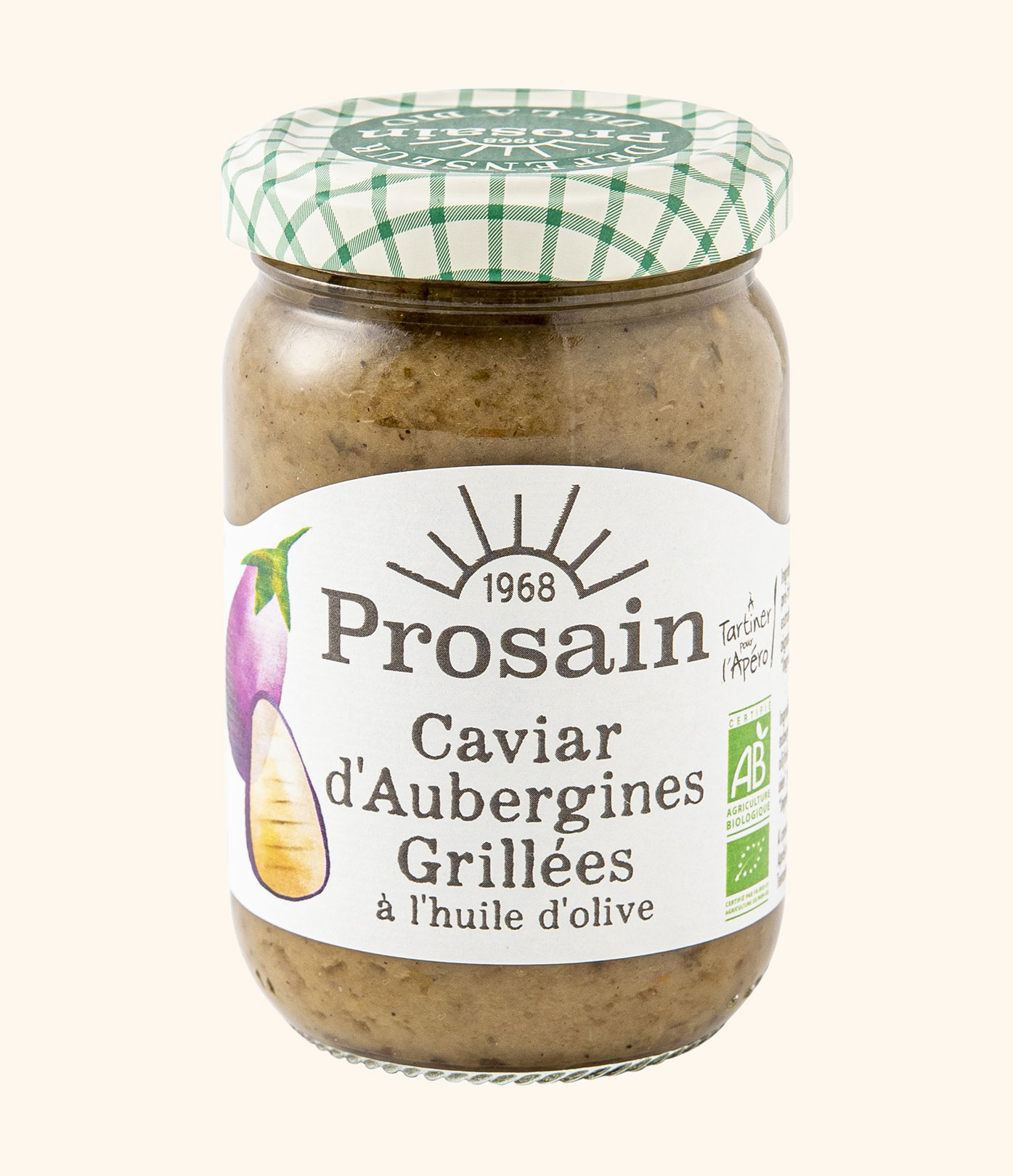 Caviar d’Aubergines grillées Bio