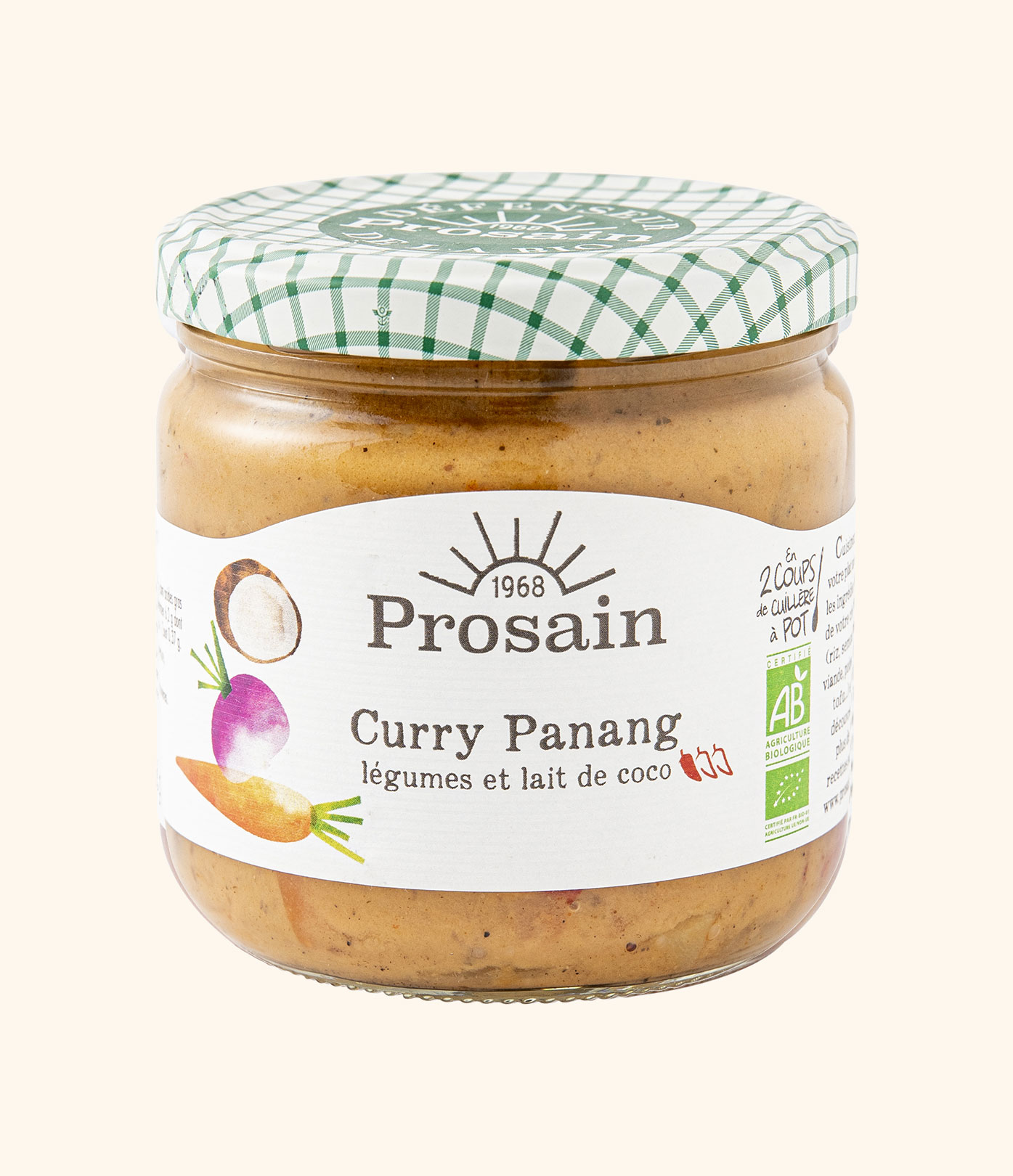 Curry Panang aux Légumes Bio