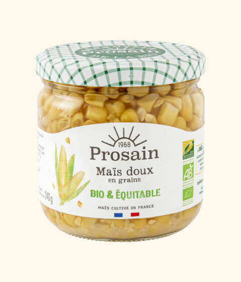 Mais doux en grains Bio et Equitable