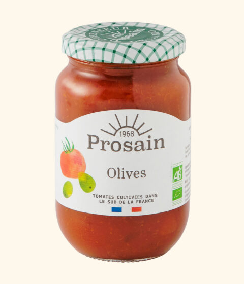 Sauces Tomates Olives bio