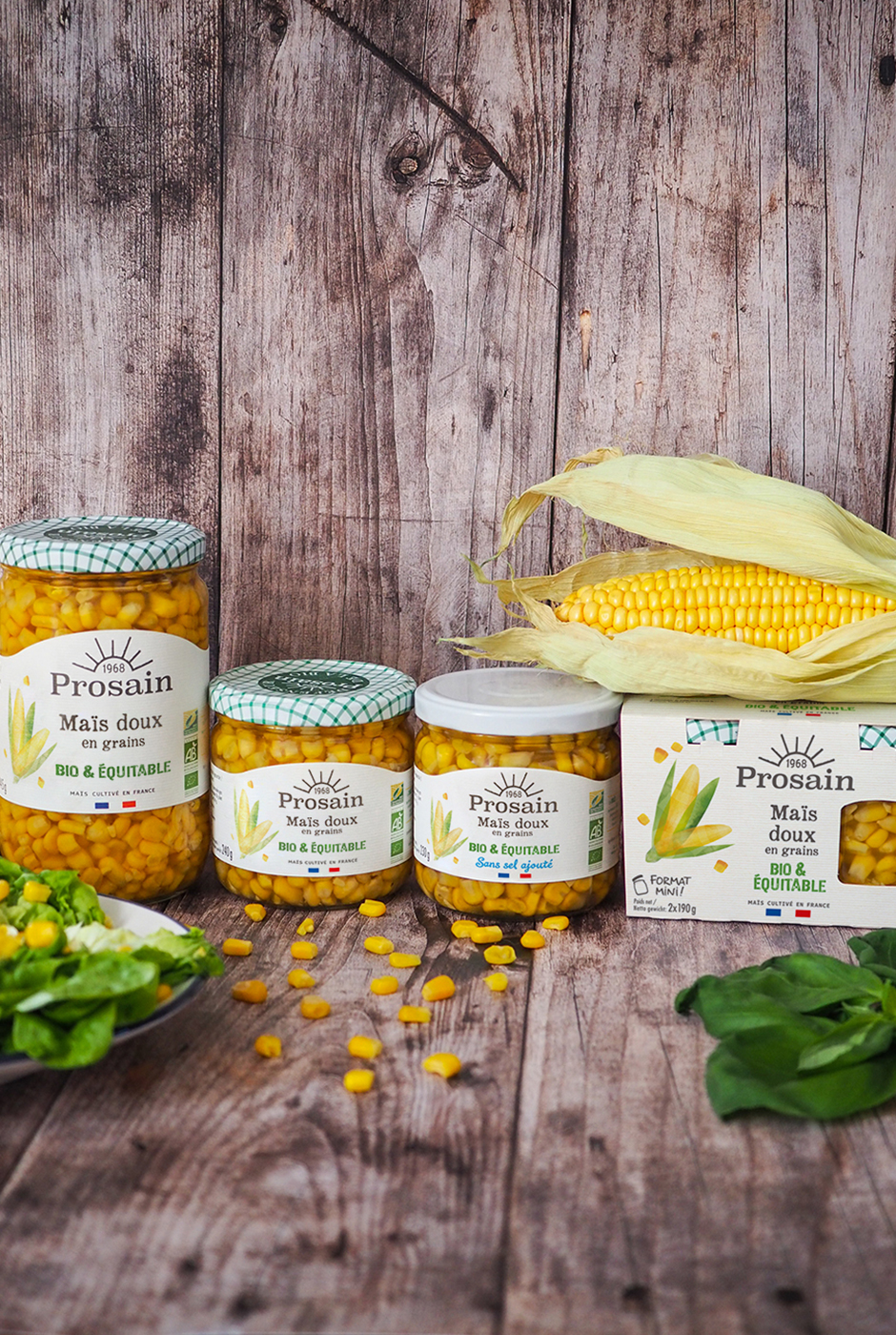 Prosain développe la filière de maïs bio et équitable en France