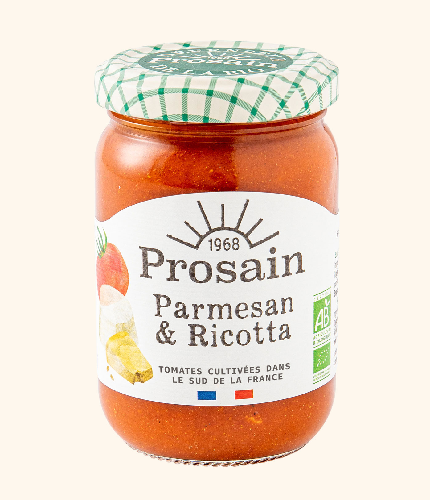 Sauce Tomate Parmesan & Ricotta Bio
