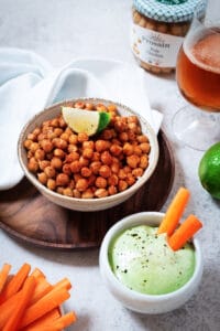 Recette de Pois chiches grillés pour l’apéro