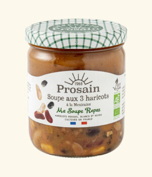 Soupe aux 3haricots bio