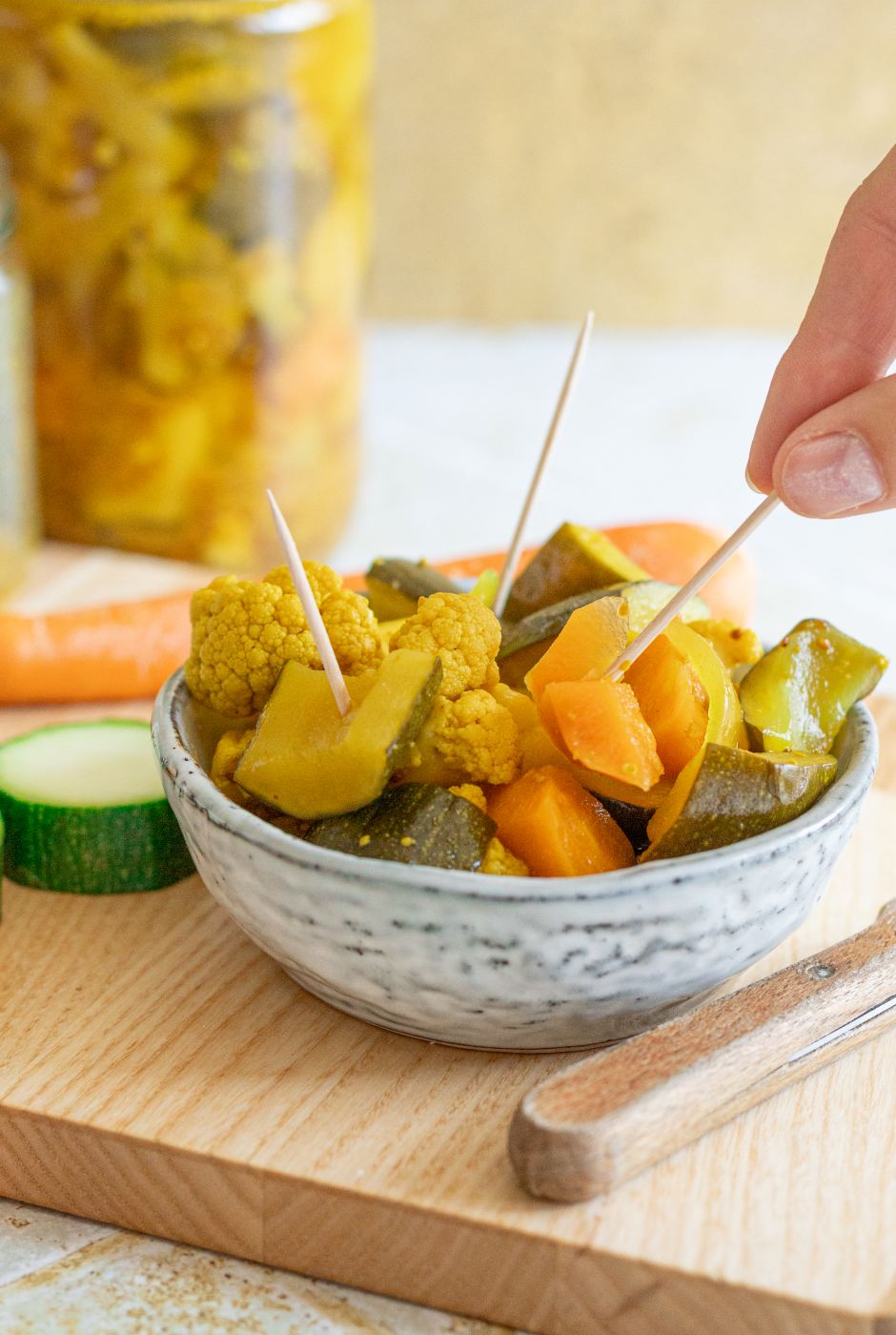 Réalisez vos pickles de légumes maison